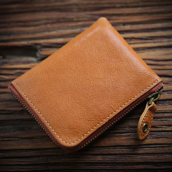 Genuine Leather Slim Wallet