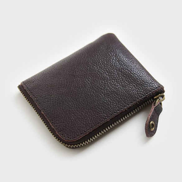 Genuine Leather Slim Wallet