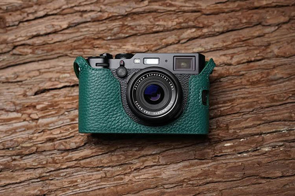 Genuine Leather Camera Case for FujiFilm