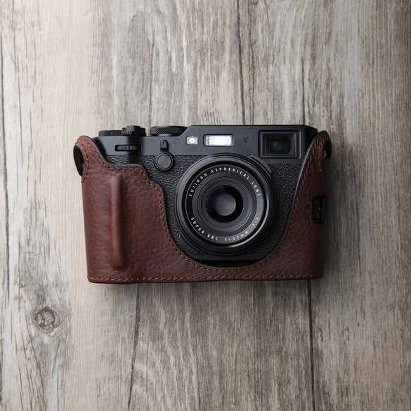 Genuine Leather Camera Case for FujiFilm