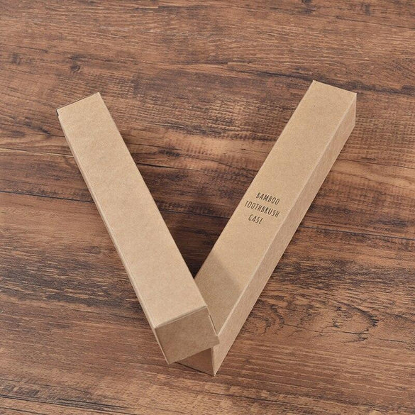 Natural bamboo case eco friendly Toothbrush Bamboo Tube 8.3 inch For Toothbrush Case Hand made Toothbrush accessories