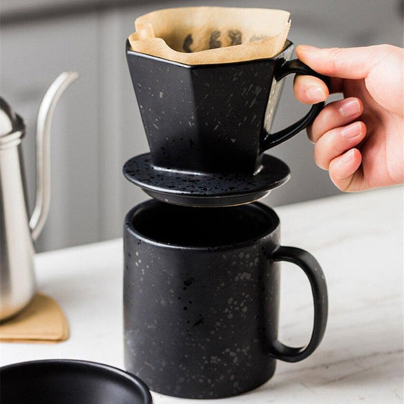 Ceramic Coffee Filter Cup Coffee Maker V60 Cafe Drip Coffee Brewer Espresso Coffee Dripper Cup Accessories Barista Tool