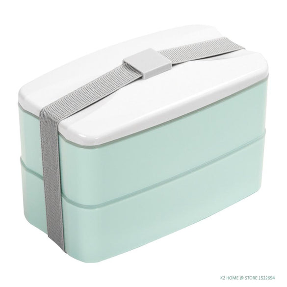 Double Layers Lunch Bento Box Meal Prep Container Leakproof Bento Box Dishwasher Microwave Safe Food Storage Box Containers