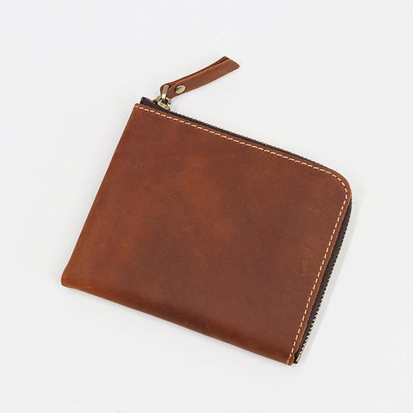 Genuine Leather Slim Wallet