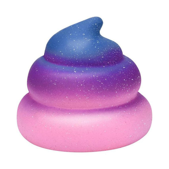 Exquisite Fun Galaxy Poo Scented Squishy Squeeze oyuncak Antistress funny Charm Slow Rising Stress Reliever Toy Slime приколы