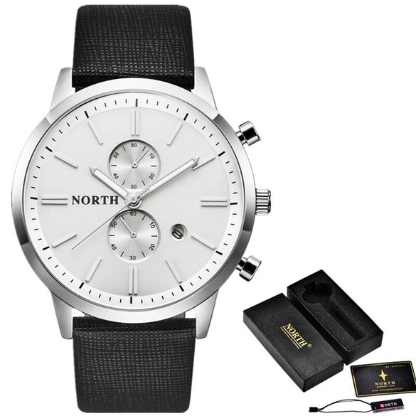 Black and Gold Men's Date and Time Sport Watch