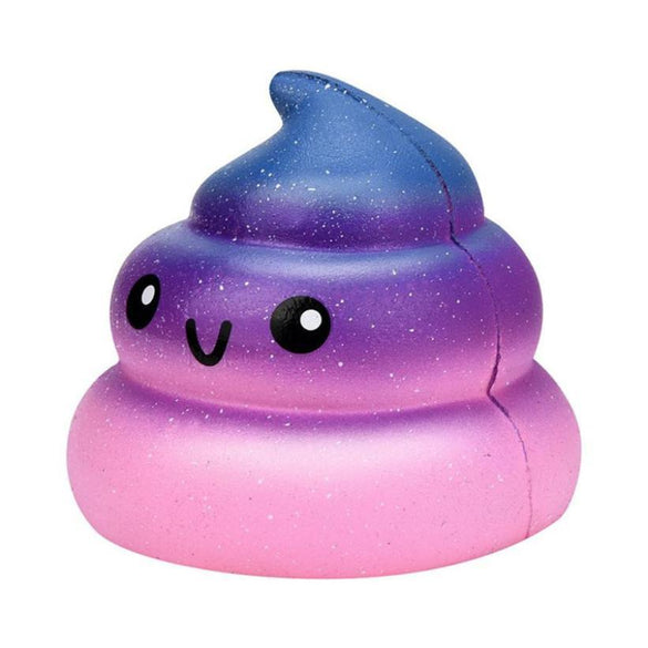 Exquisite Fun Galaxy Poo Scented Squishy Squeeze oyuncak Antistress funny Charm Slow Rising Stress Reliever Toy Slime приколы