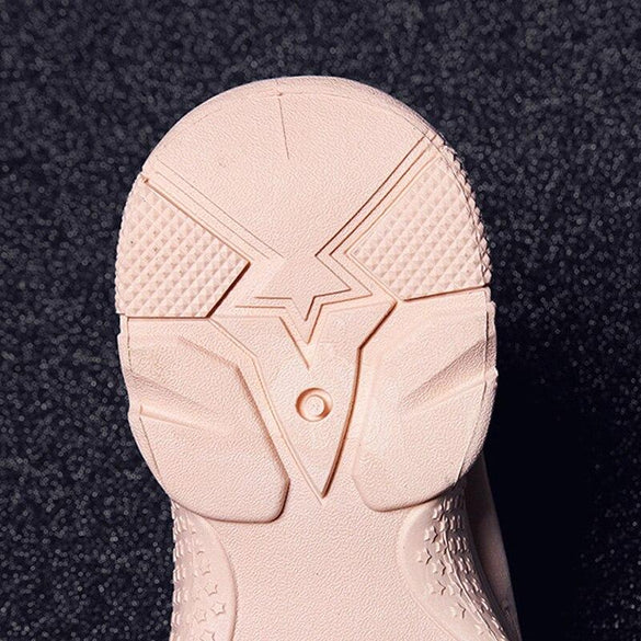 Women's Chunky Sneakers 2019 Fashion Women Platform Shoes Lace Up Pink Vulcanize Shoes Womens Female Trainers Dad Shoes