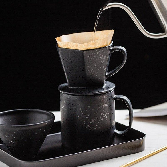 Ceramic Coffee Filter Cup Coffee Maker V60 Cafe Drip Coffee Brewer Espresso Coffee Dripper Cup Accessories Barista Tool