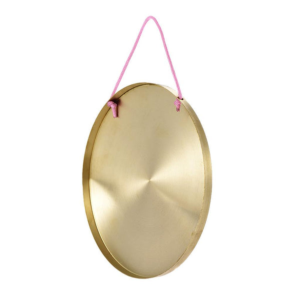 15cm Hand Gong Cymbals Brass Copper Chapel Professional Opera Percussion Instruments with Round Play Hammer