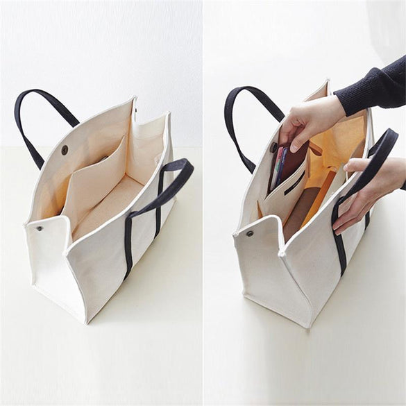 SWDF Women Handbags 2020 New Simple Female Canvas Reusable Shopping Bag Tote Bag Casual Clutch Bags For Women