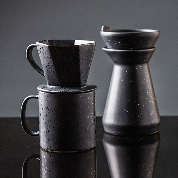 Ceramic Coffee Filter Cup Coffee Maker V60 Cafe Drip Coffee Brewer Espresso Coffee Dripper Cup Accessories Barista Tool