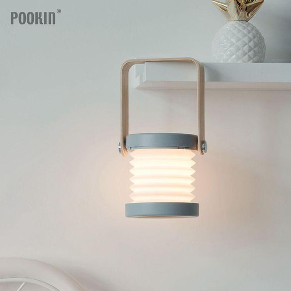 New Creative LED Multifunction Camping Travel Lantern Portable Foldable LED Desk Lamp Dimmer flashlight