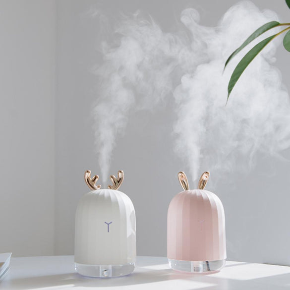 High Quality 220ML Ultrasonic Air Humidifier Aroma Essential Oil Diffuser for Home Car USB Fogger Mist Maker with LED Night Lamp