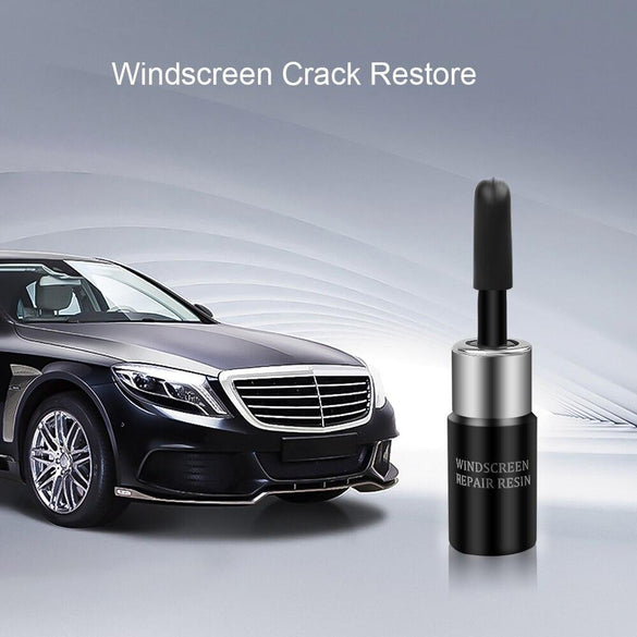 Car Windshield Repair tool DIY Window Repair Tools Windscreen Glass Scratch Crack Restore Window Screen resin+blade+strips