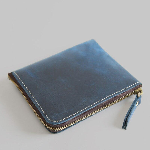 Genuine Leather Slim Wallet