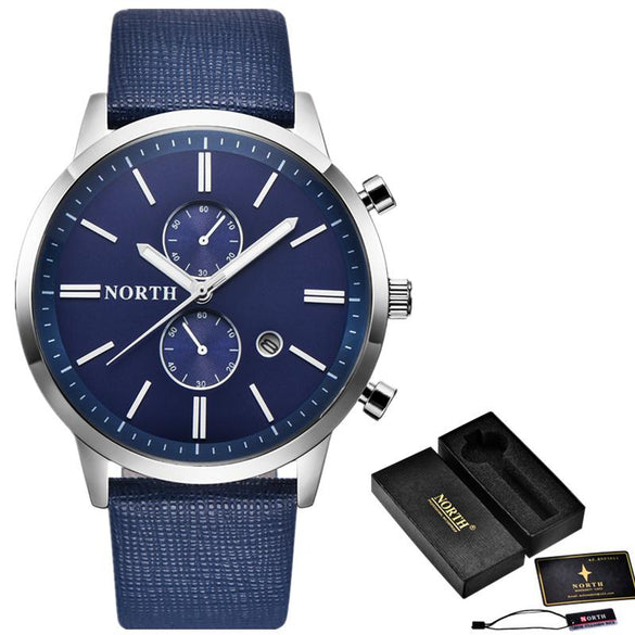 Black and Gold Men's Date and Time Sport Watch