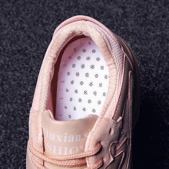 Women's Chunky Sneakers 2019 Fashion Women Platform Shoes Lace Up Pink Vulcanize Shoes Womens Female Trainers Dad Shoes