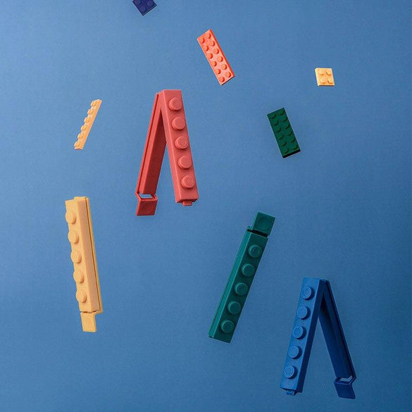 4Pcs Cartoon PP Storage Bag Clip Seal Bags Sealing Rods Home Storage Organizer Kitchen Tool For Oatmeal Chips Salt Snack