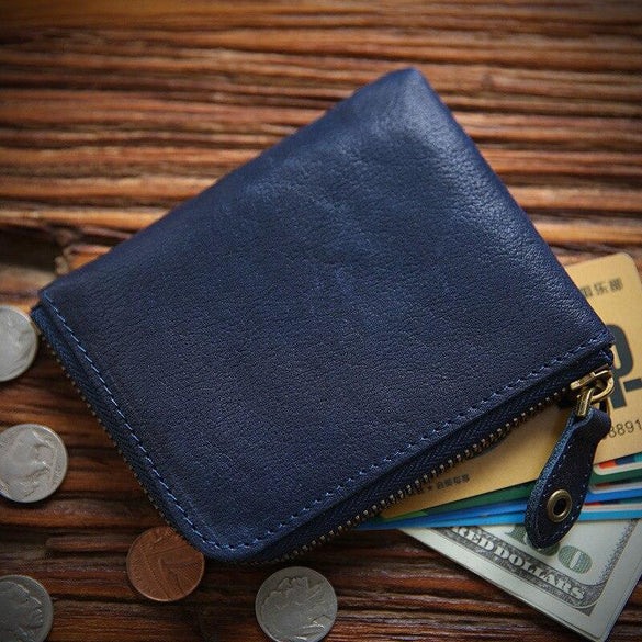 Genuine Leather Slim Wallet